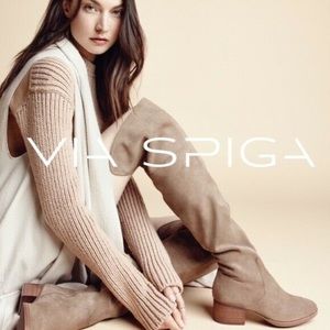 Via Spiga Ophira Over-the-Knee Suede Boots